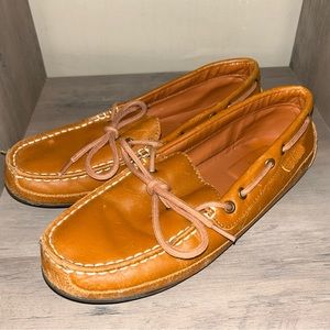 Cole Haan Men’s Drivers Brown Leather Shoes sz 6